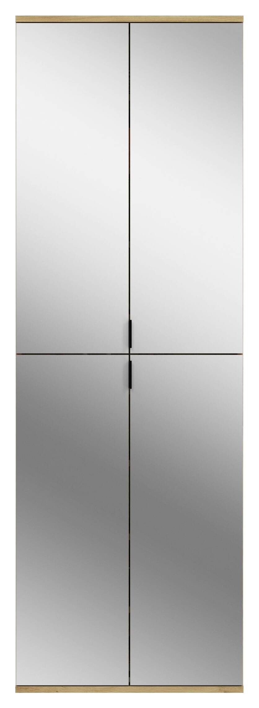 Garderobe PROJEKT Eiche Artisan Nachbildung Spiegel B/H/T: ca. 243x193x34 cm