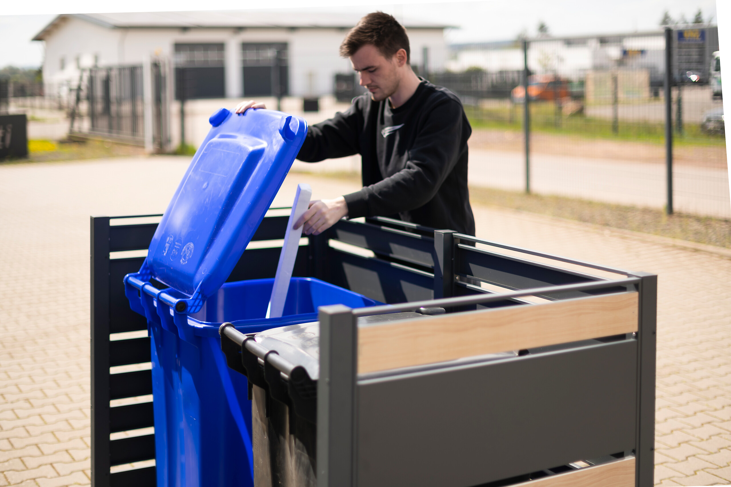 Westmann MülltonnenverkleidungBox Planum