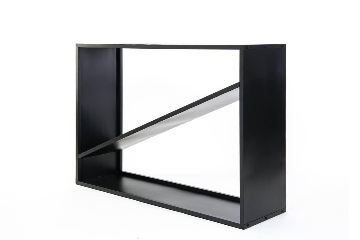 Westmann Kaminholzregal schwarz B/H/T: ca. 115x80x35 cm