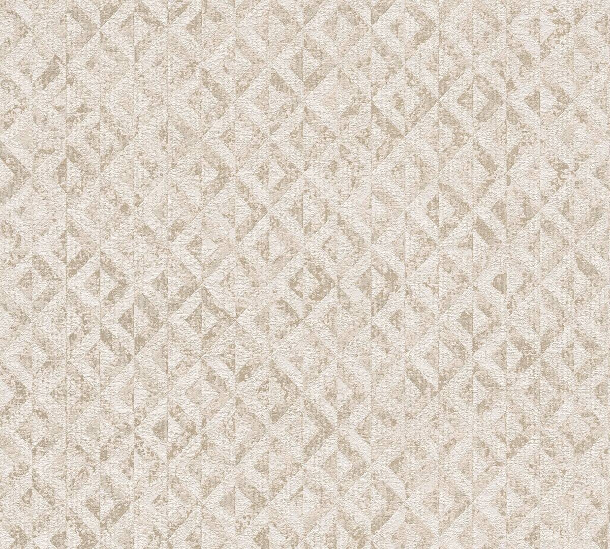 A.S.Creation Vliestapete weiß gold B/H/D: ca. 53x1005x9,5 cm