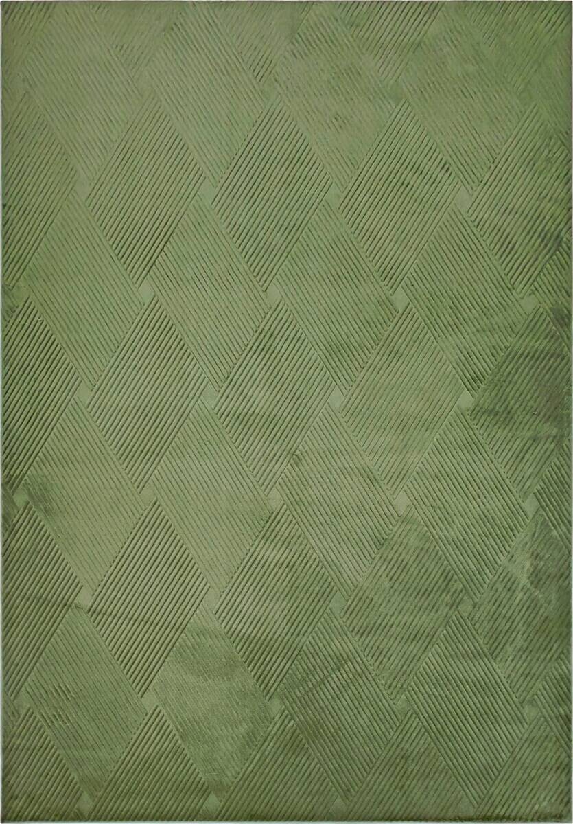 Teppich Monaco dunkelgrün B/L: ca. 80x150 cm