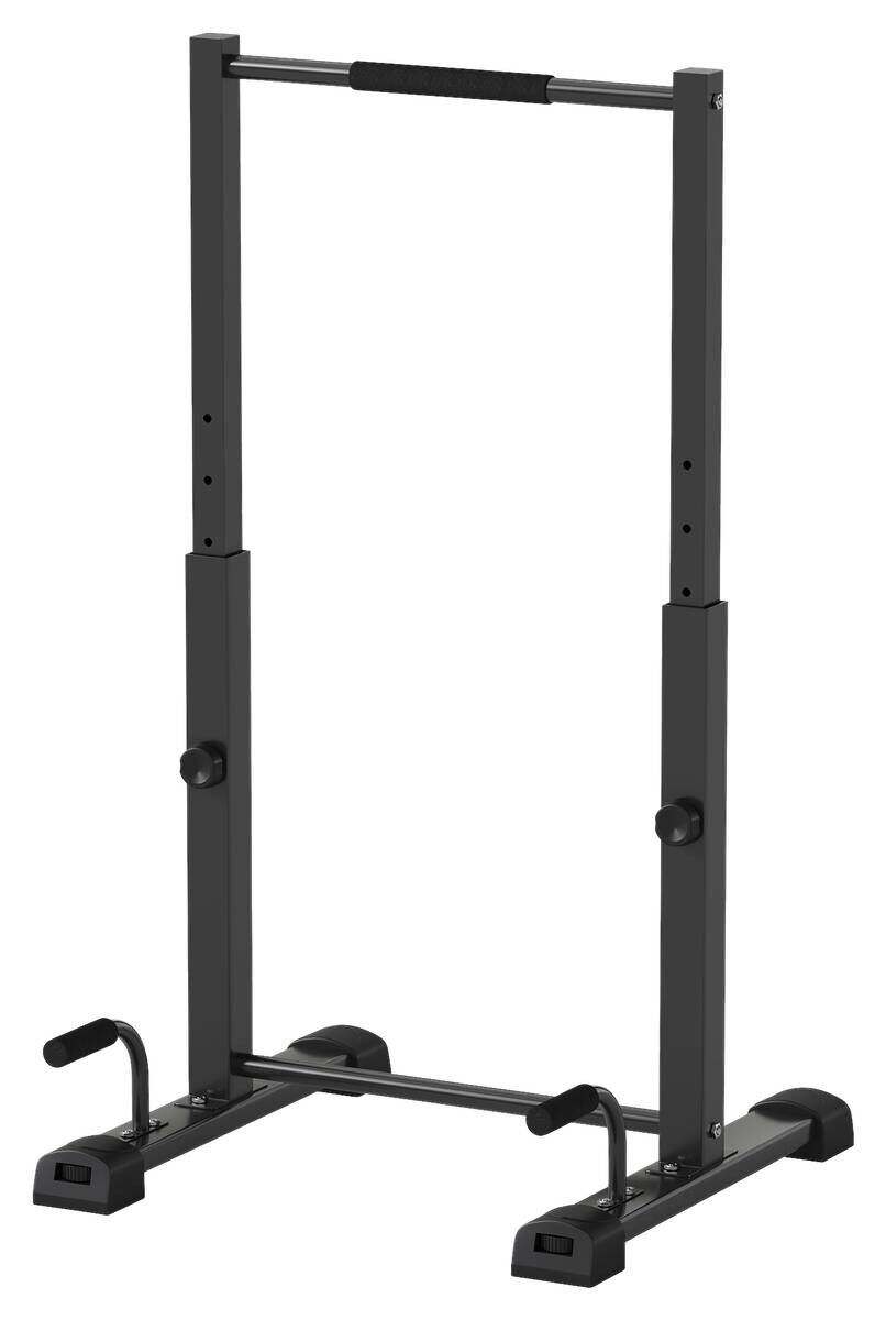 SPORTNOW Dip Barren schwarz Stahl B/H/L: ca. 63x117x65 cm