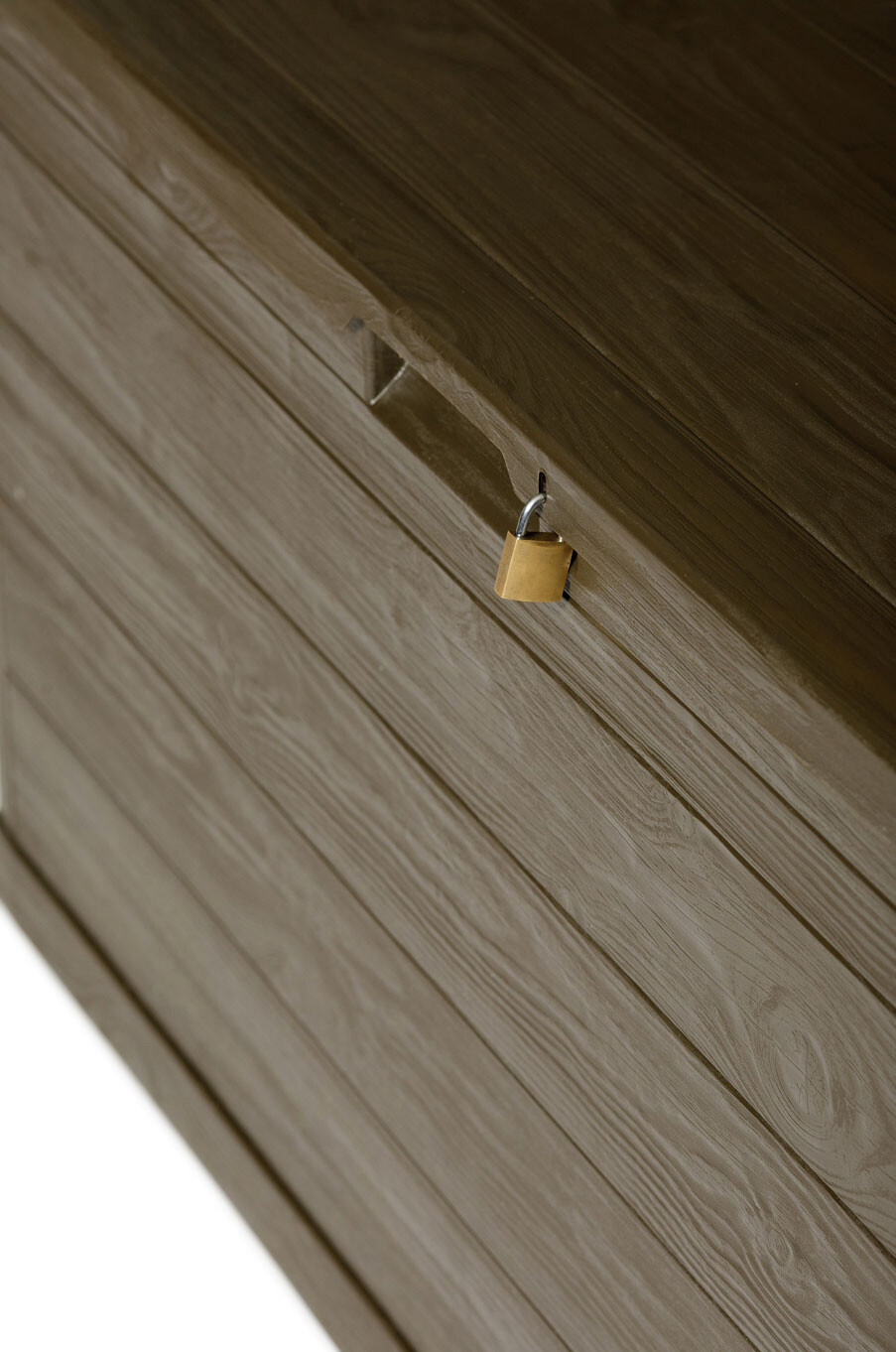 Toomax Aufbewahrungsbox Woodys braun Kunststoff B/H/L: ca. 56x45x117 cm