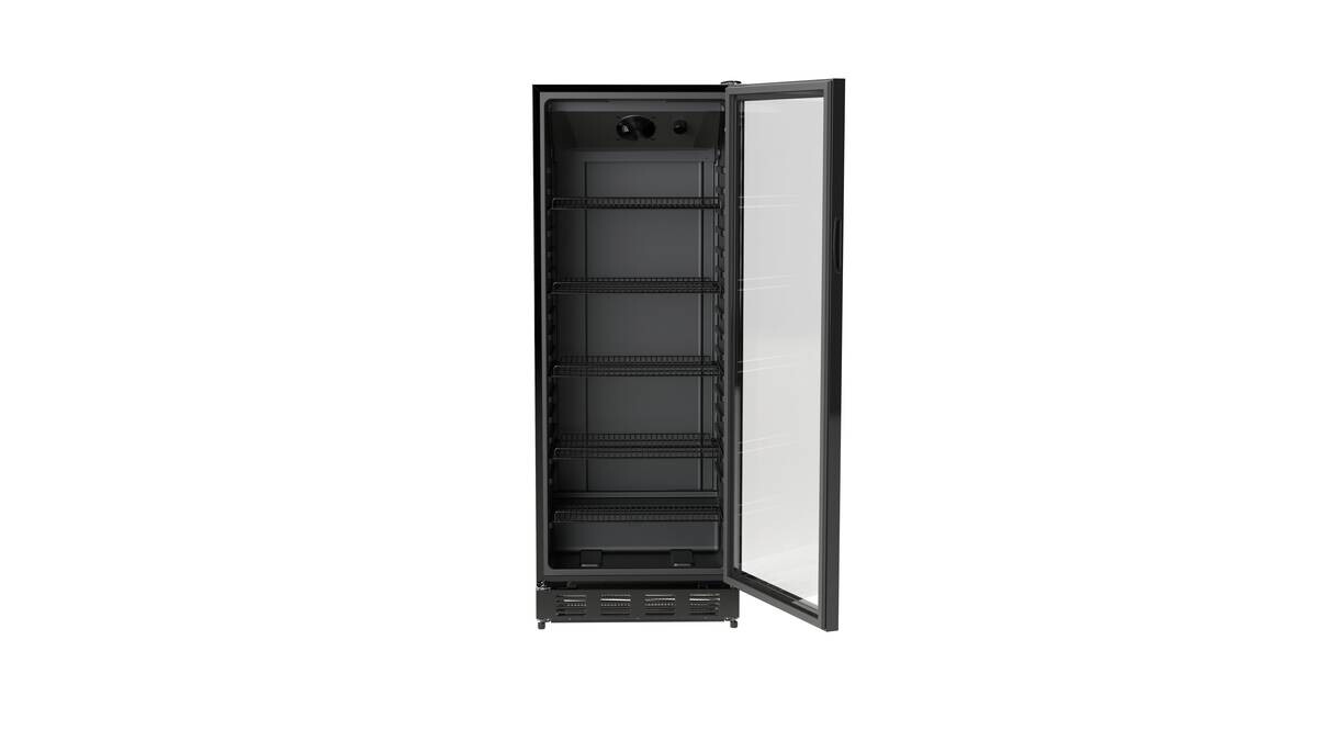 POCOline Kühlschrank GTK159-280CS schwarz B/H/T: ca. 57x159x60 cm