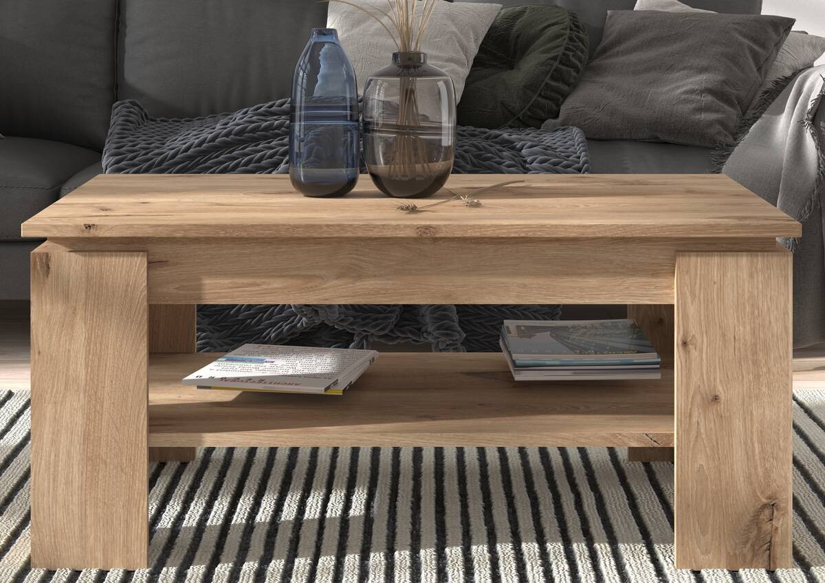 Couchtisch Mason Nox Oak Nachbildung B/H/T: ca. 100x45x60 cm