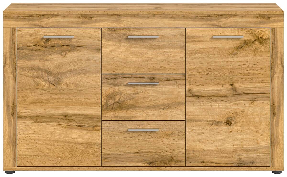 Sideboard Jam Eiche Wotan Nachbildung B/H/T: ca. 125x80x35 cm