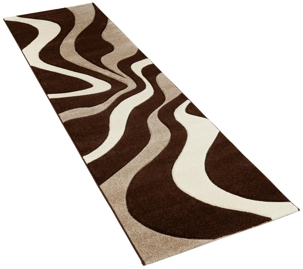 Webteppich Casino braun B/L: ca. 60x110 cm Webteppich Casino braun B/L: ca. 60x110 cm