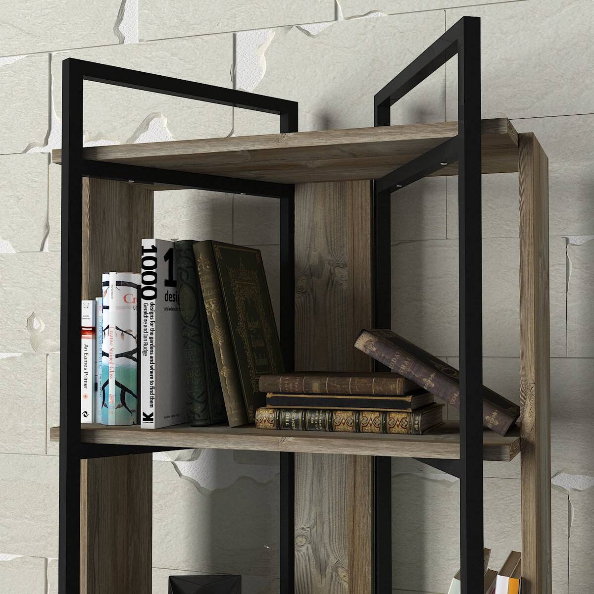 Regal Costa Eiche Nachbildung B/H/T: ca. 64x100x35 cm