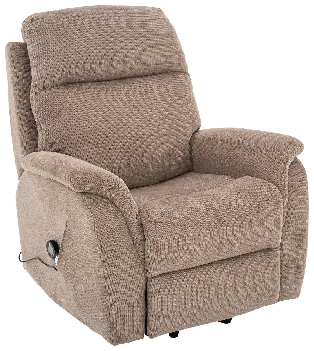 TV-Sessel Cappuccino Microfaser B/T: ca. 91x82 cm