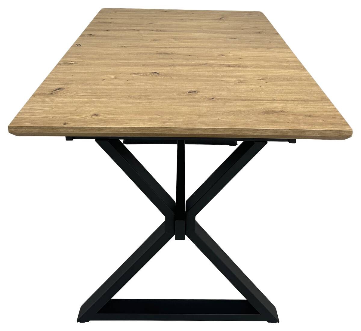 Esstisch Paddy Eiche Wildeiche hell Nachbildung B/H/T: ca. 160x75x90 cm