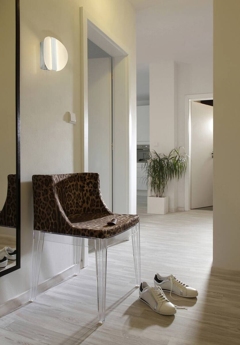 Näve Leuchten LED-Leuchten 1208903 Chrom Metall Kunststoff B/H/T: ca. 16x16x16 cm 1 Brennstellen