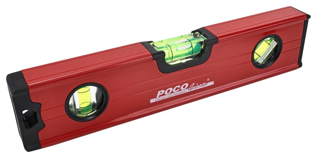 POCOline Wasserwaage H/T/L: ca. 5x2,3x23 cm