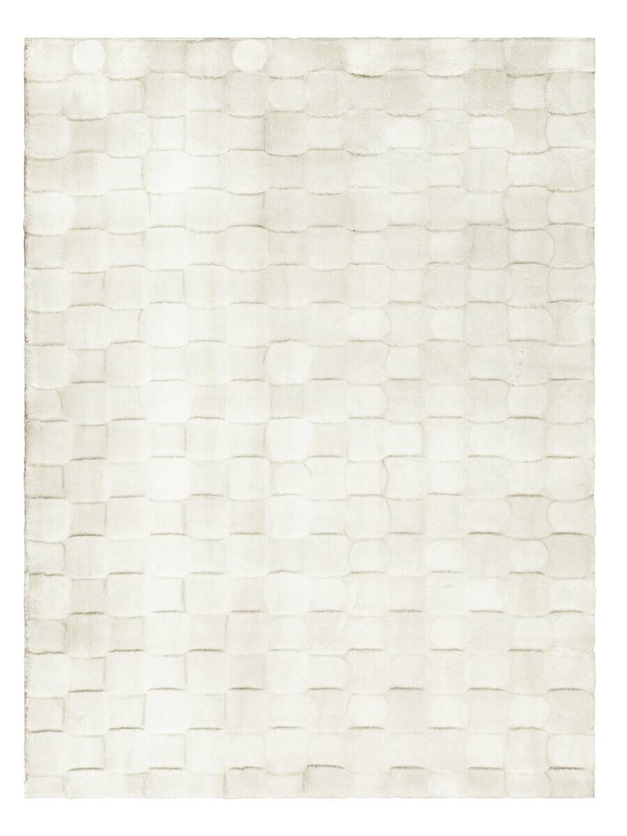Teppich 3D Square beige B/L: ca. 120x160 cm