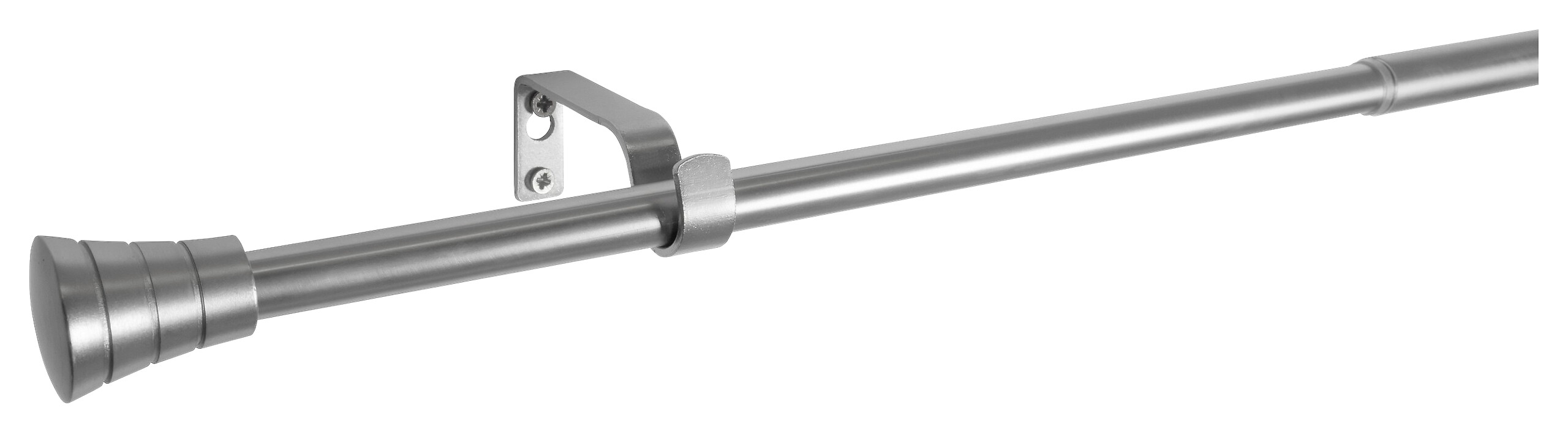 ondeco Stilgarnituren habito_rillmino Edelstahloptik Metall ausziehbar von ca. 160 bis 280 cm 1.0 Läufe