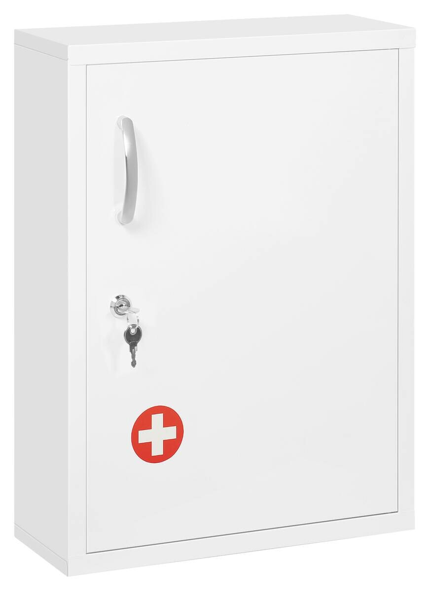 Medizinschrank weiß Polypropylen B/H/L: ca. 15x40x53,5 cm Medizinschrank weiß Polypropylen B/H/L: ca. 15x40x53,5 cm
