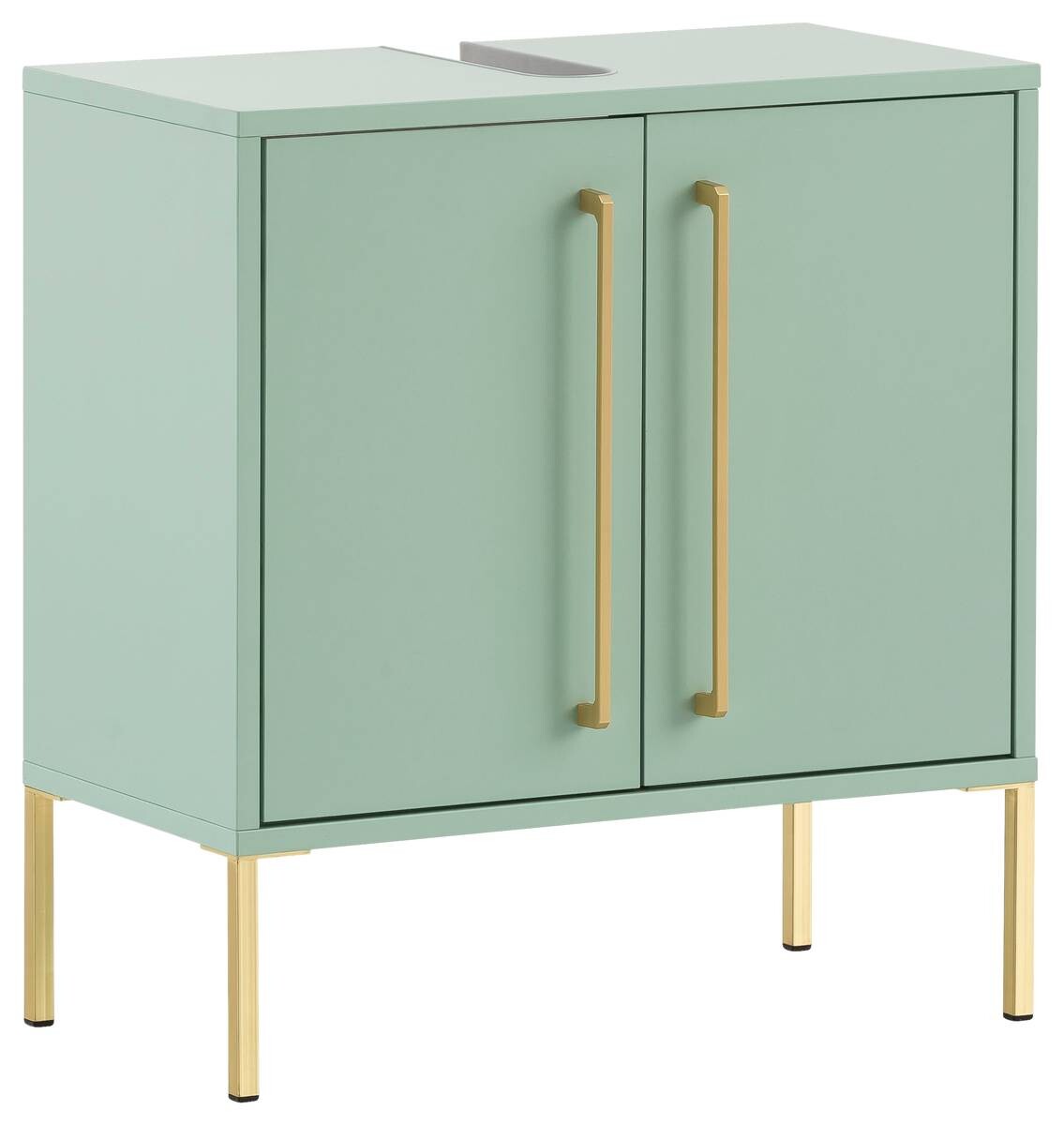 Waschbeckenunterschrank Sarah mint B/H/T: ca. 57,1x61,2x30,1 cm