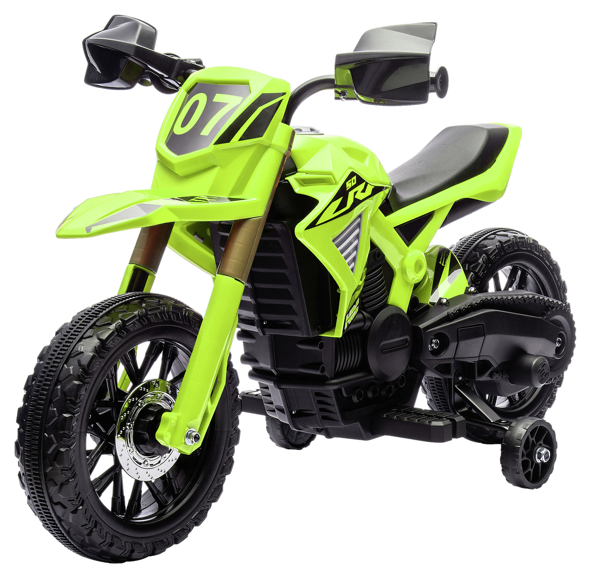 AIYAPLAY Kindermotorrad grün B/H/L: ca. 57x62x105 cm