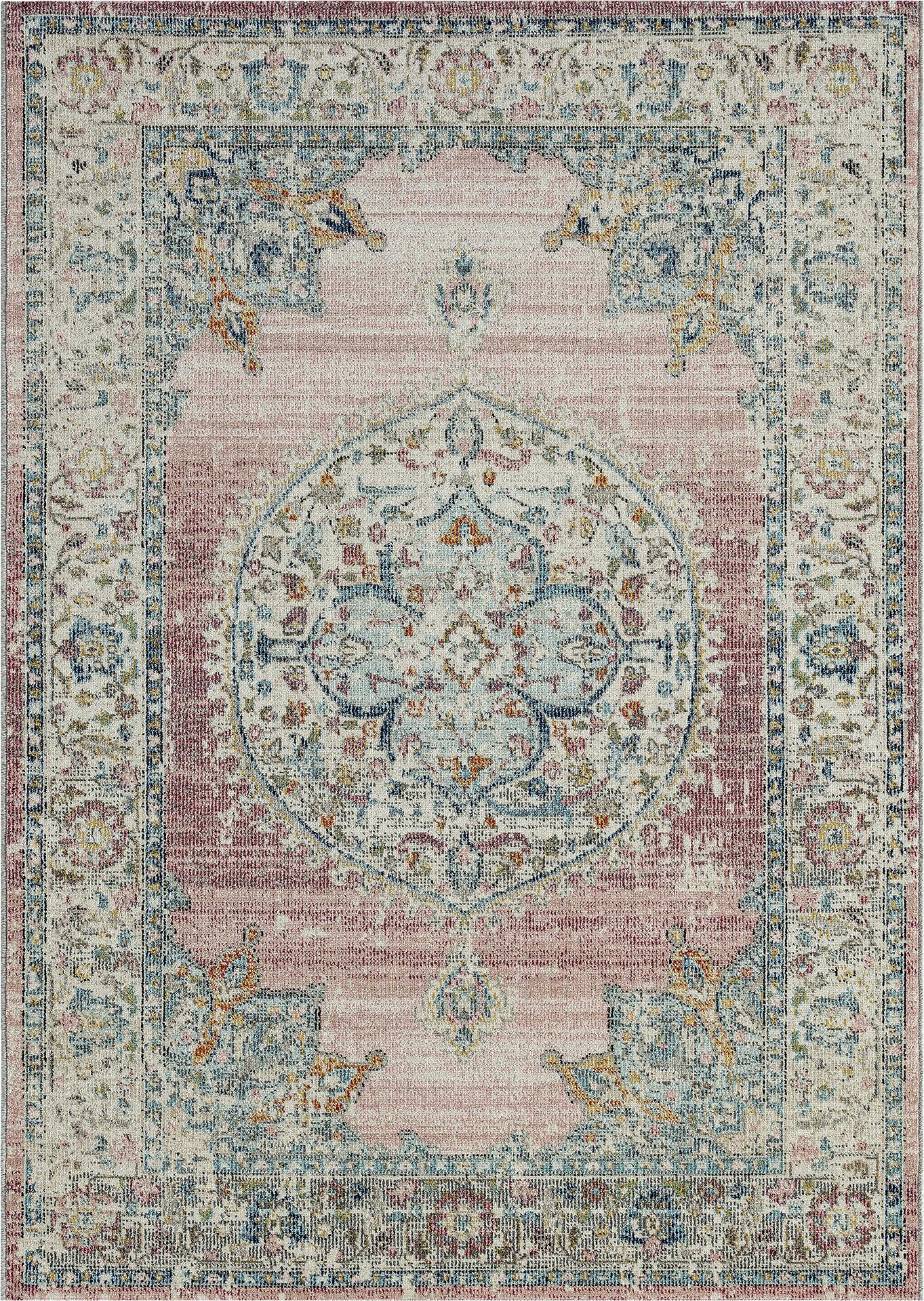 Outdoorteppich Salsa Outdoor pink B/H/L: ca. 240x18x340 cm