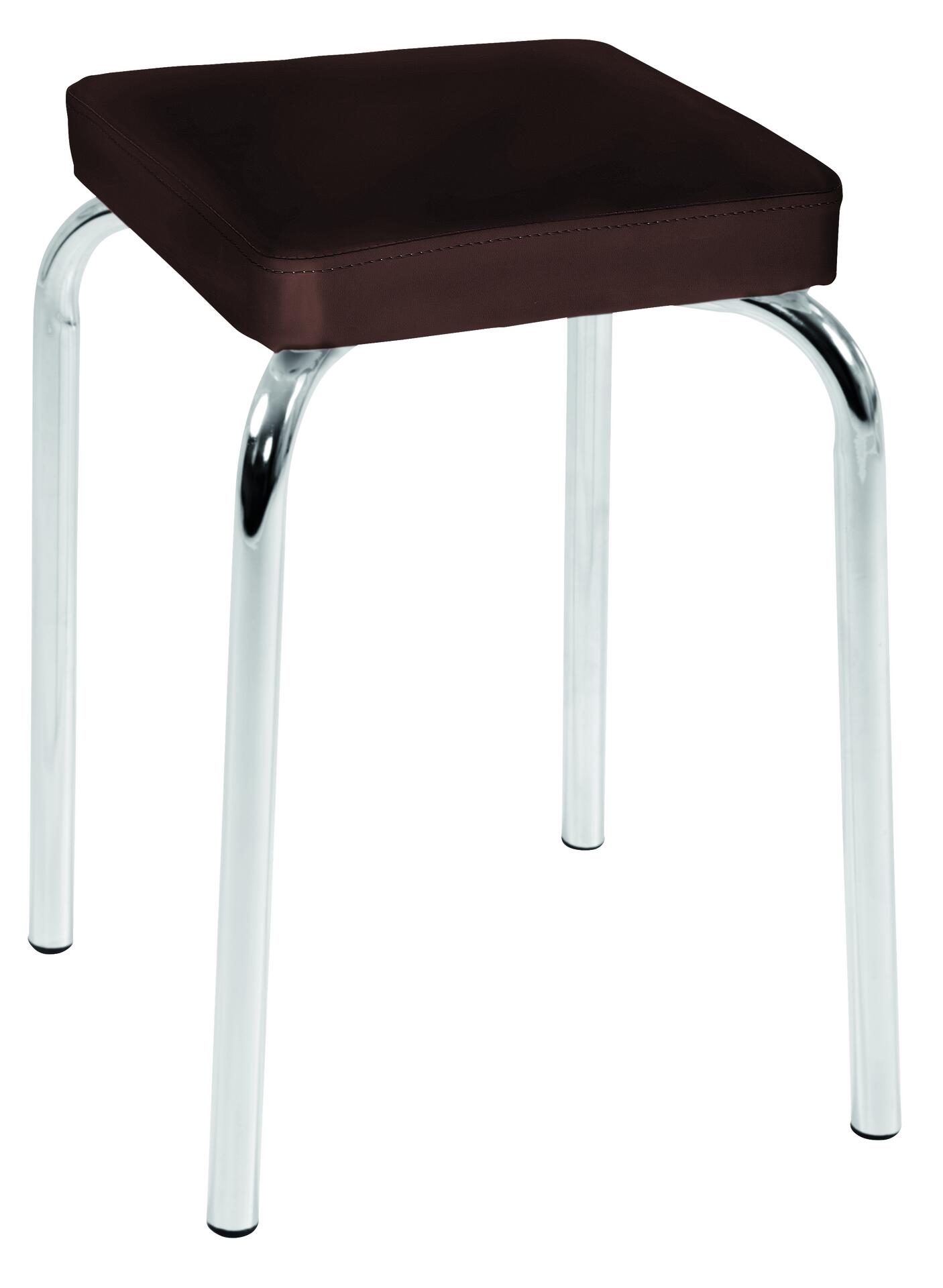 Stapelhocker Sandra braun B/H/T: ca. 31x46x31 cm