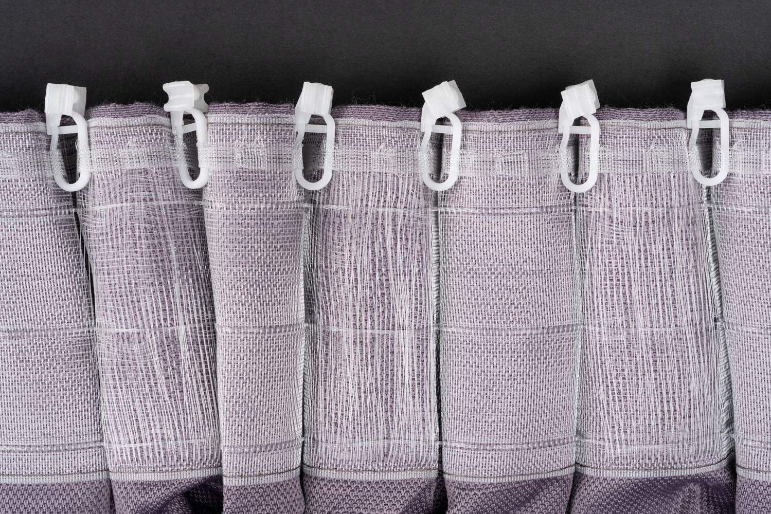 Kombivorhang 2er Pack Balance brombeer B/L: ca. 135x300 cm