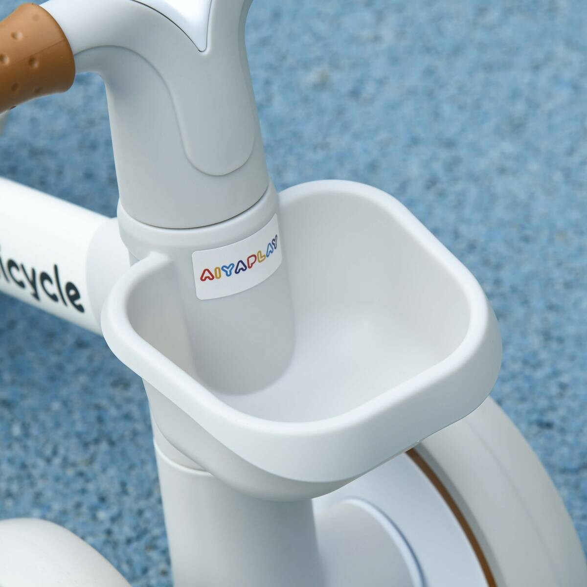 AIYAPLAY Kinderlaufrad weiß B/H/L: ca. 27x39x56 cm