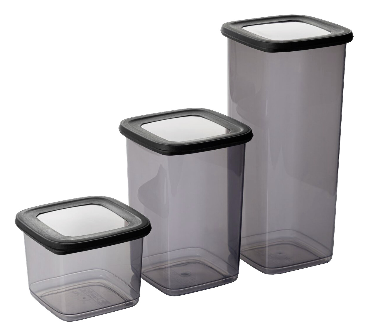 HermiaConcept Vorratsdosenset 12tlg. anthrazit