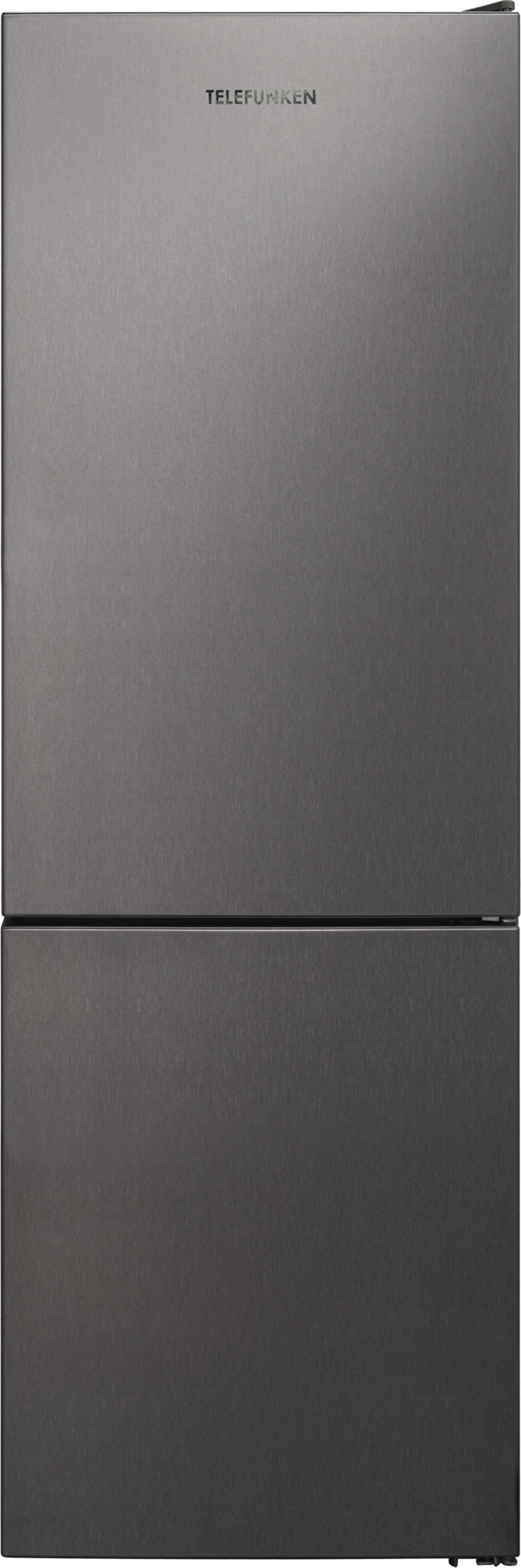 Telefunken Kühl-/Gefrierkombination TF-KS-483PID Inox B/H/T: ca. 60x201x65 cm