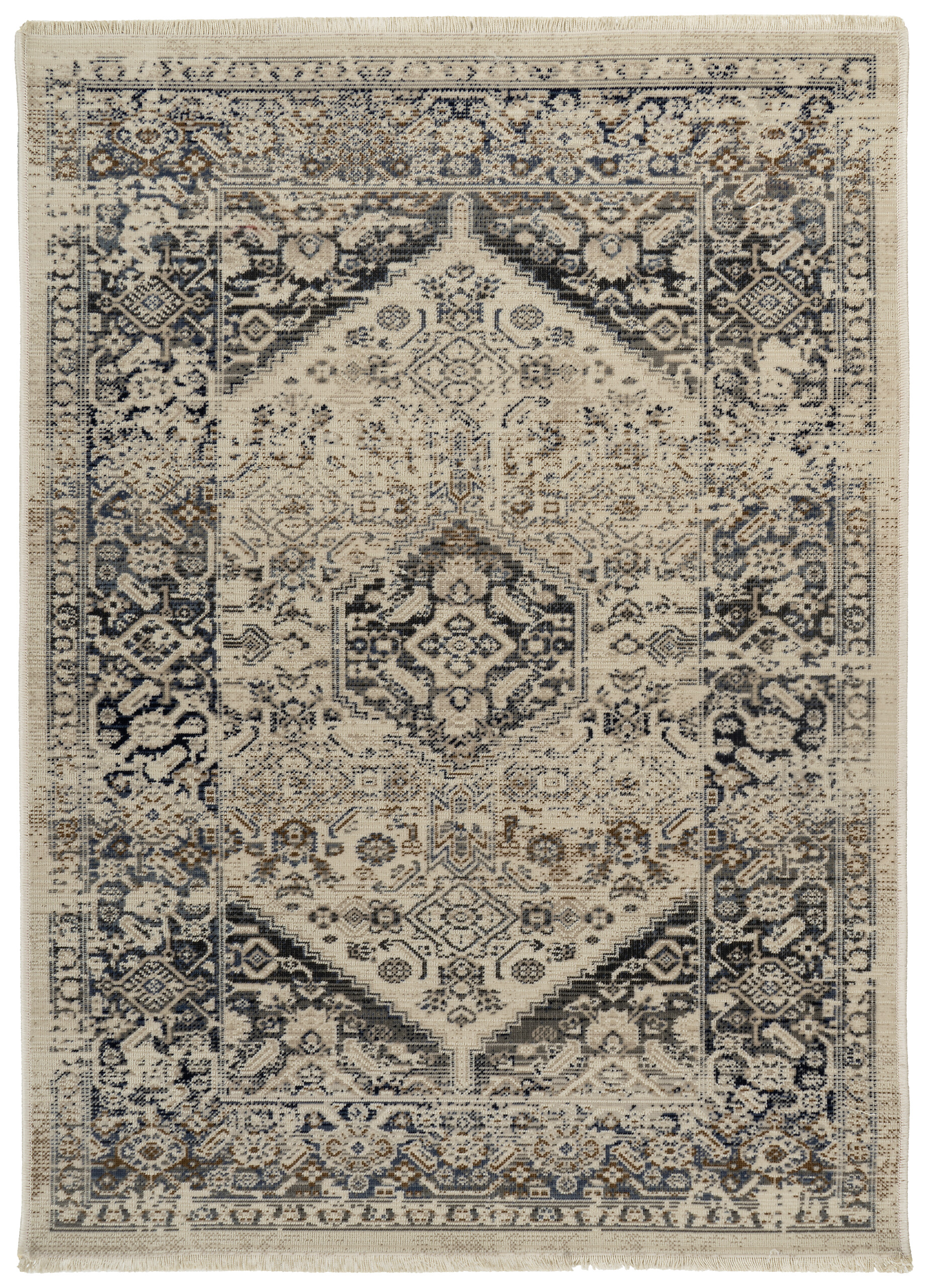 Kayoom Kurzflorteppich Charin 425 blau B/H/L: ca. 160x0,35x230 cm Kayoom Kurzflorteppich Charin 425 blau B/H/L: ca. 160x0,35x230 cm