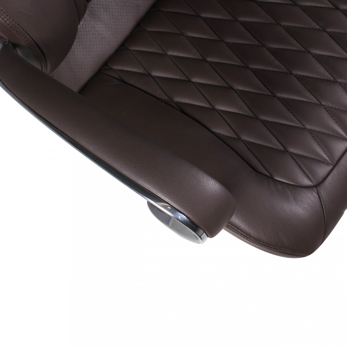 Drehstuhl braun Leder