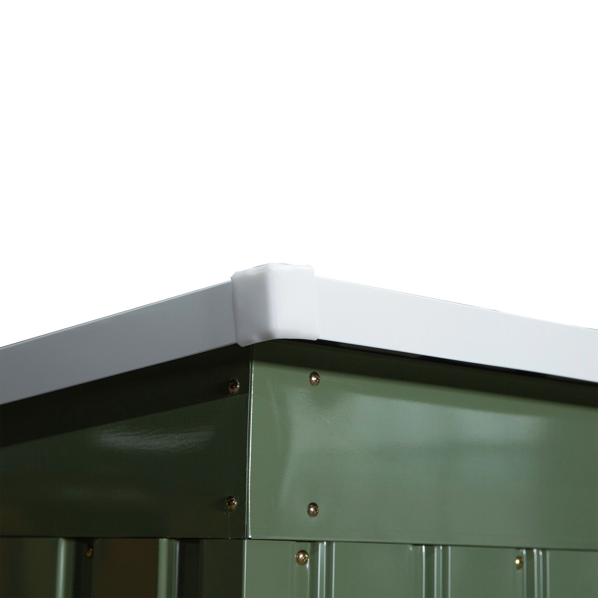 Outsunny Gerätehaus grün B/H/L: ca. 130x173x213 cm