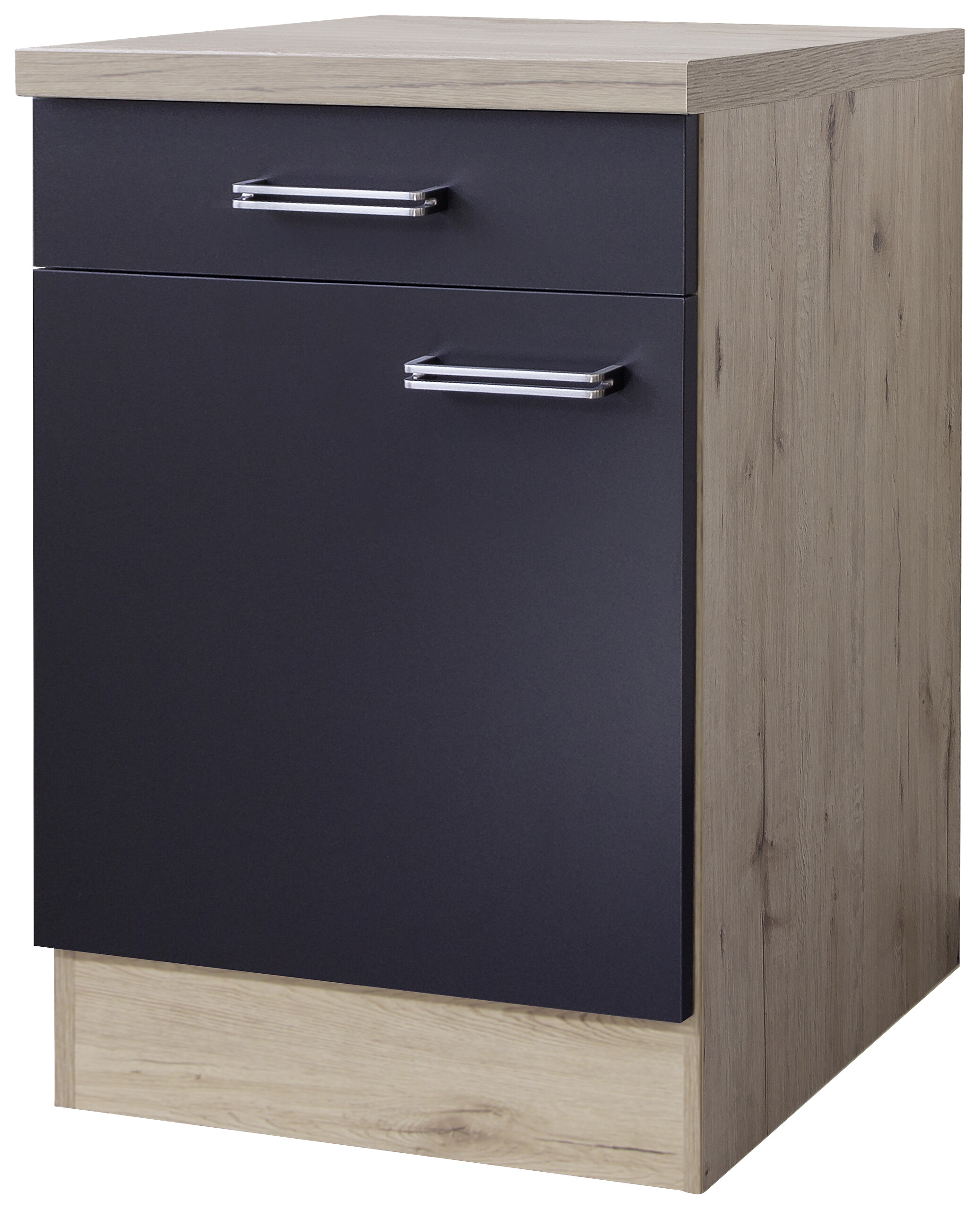 Unterschrank Elva anthrazit B/H/T: ca. 60x86x60 cm Unterschrank Elva anthrazit B/H/T: ca. 60x86x60 cm