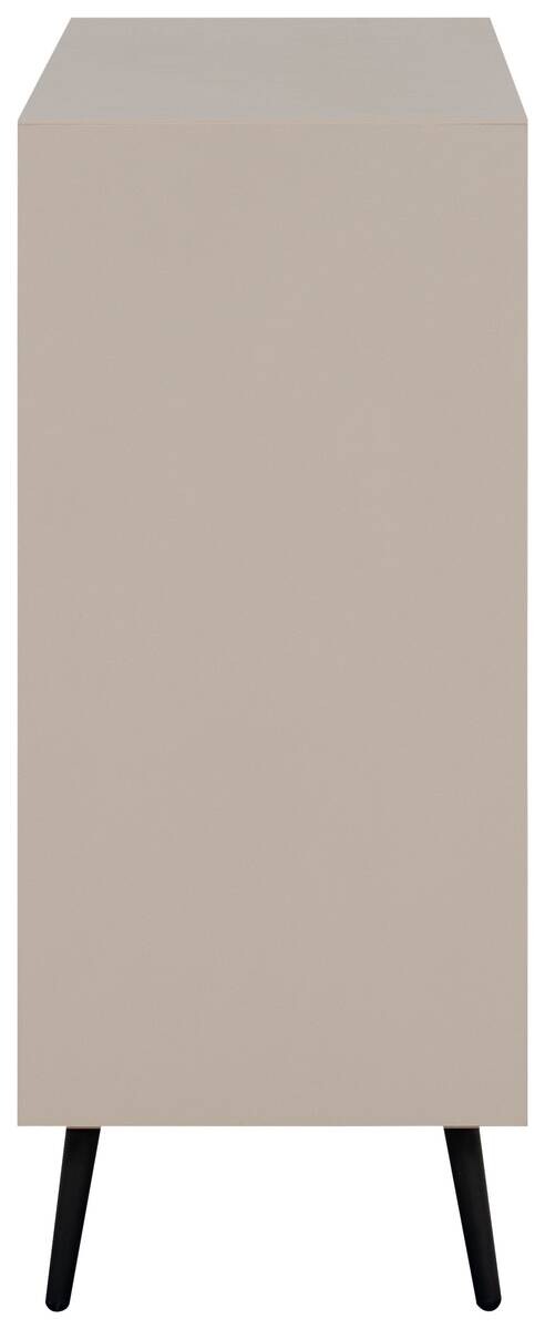 Kommode Arona sand schwarz B/H/T: ca. 135x90x38 cm