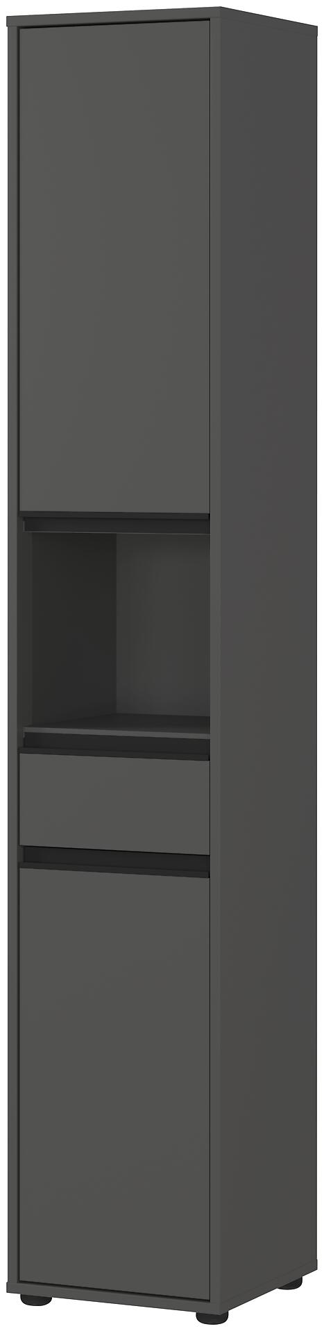 Hochschrank 2203-547 Graphit B/H/T: ca. 33x181x34 cm Hochschrank 2203-547 Graphit B/H/T: ca. 33x181x34 cm