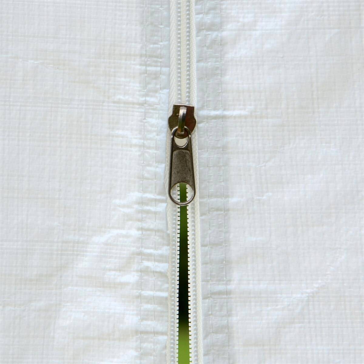 VCM Pavillon weiß Metall B/H/L: ca. 400x200x800 cm