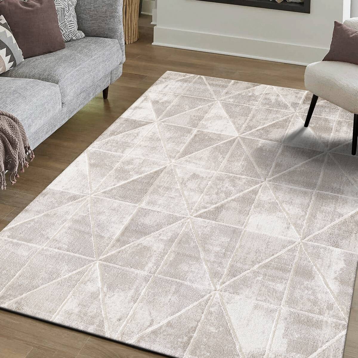Sanat Teppich Harmony graubraun B/L: ca. 120x160 cm