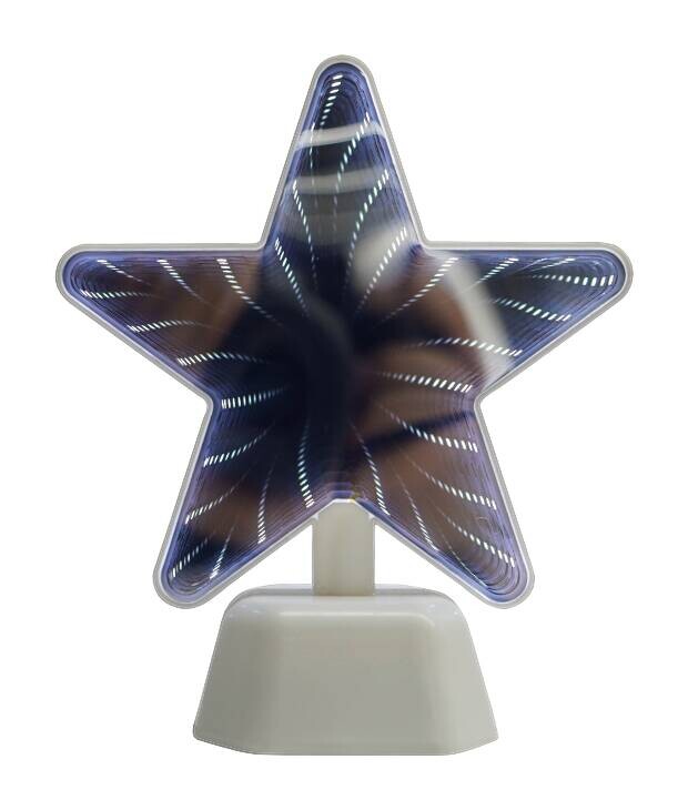 POCOline LED-Infinityleuchte Stern B/H/L: ca. 7,2x19x15,5 cm