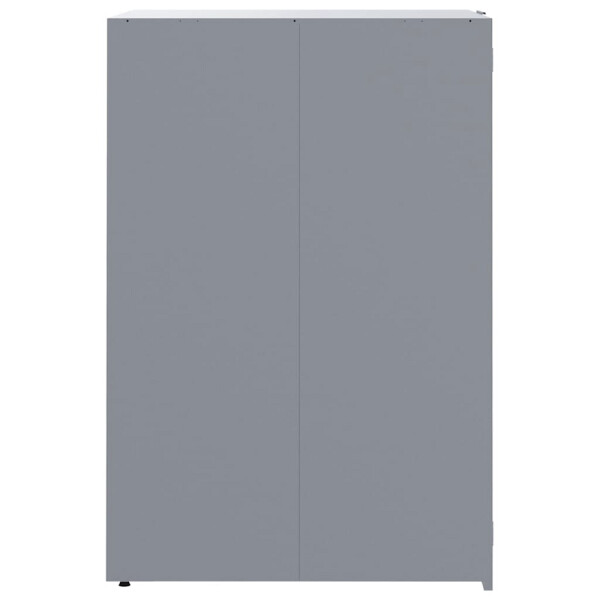 vidaXL Mülltonnenbox grau B/H/T: ca. 207x117x79 cm