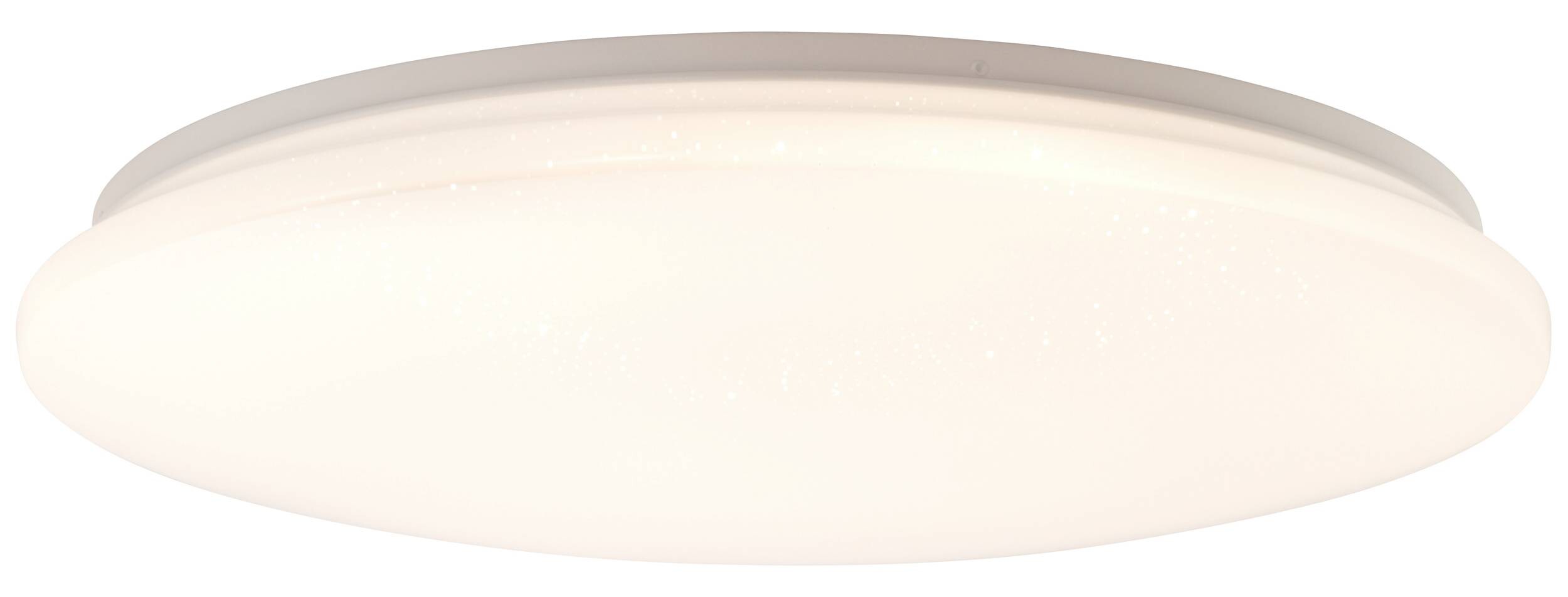 Brilliant Deckenleuchte Farica G97132/05 weiß warmweiß Kunststoff Metall B/H/T/D: ca. 50x8x50x50 cm null 1 Brennstellen