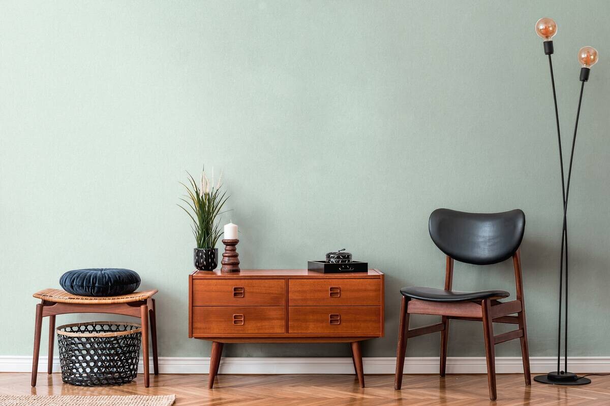 A.S.Creation Vliestapete Attractive 2 Uni grün B/L: ca. 53x1005 cm