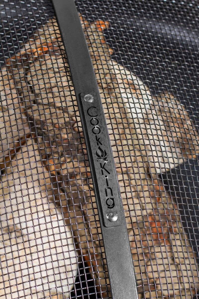 CookKing Grill 59 schwarz Stahl B/T: ca. 59x59 cm