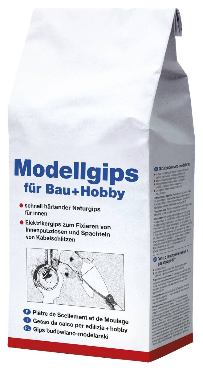 Modellgips ca. 5 kg