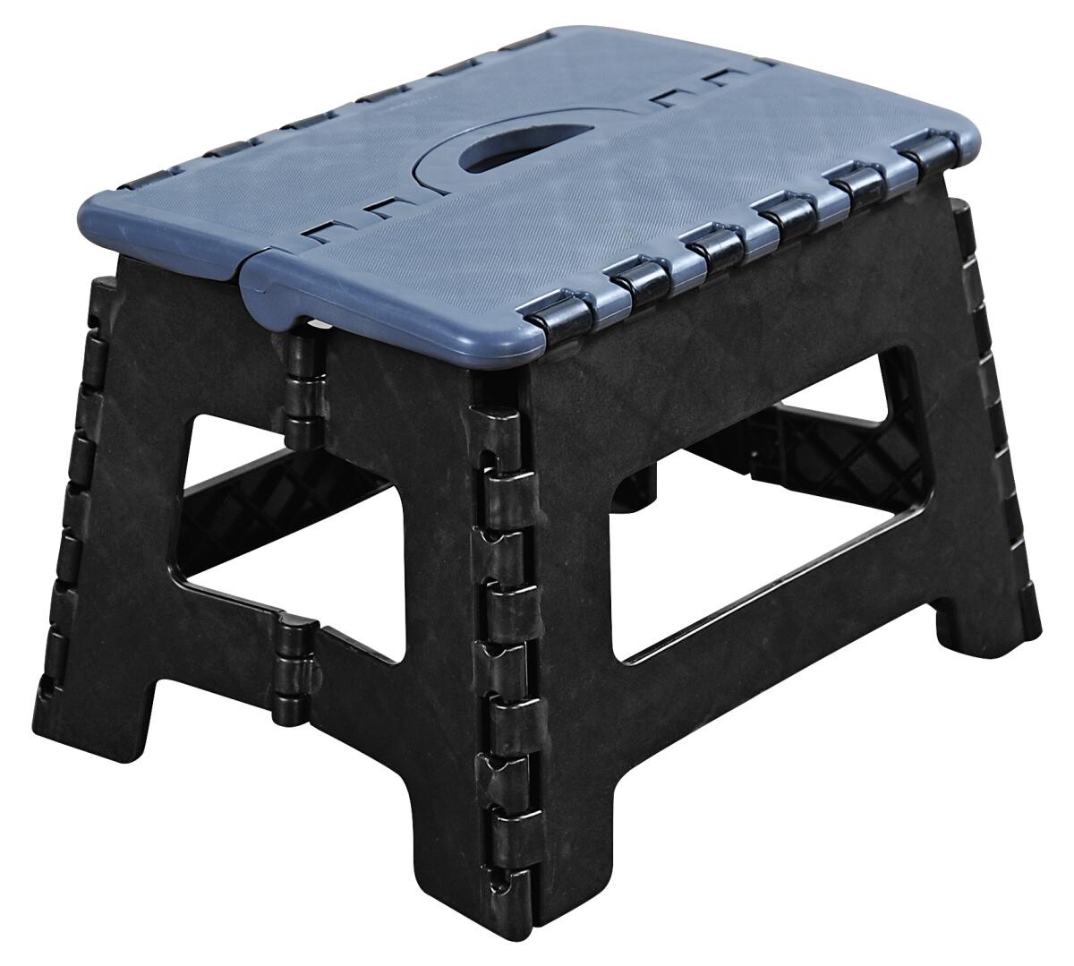 Kesper Klapphocker schwarz B/H/L: ca. 27x22x35 cm