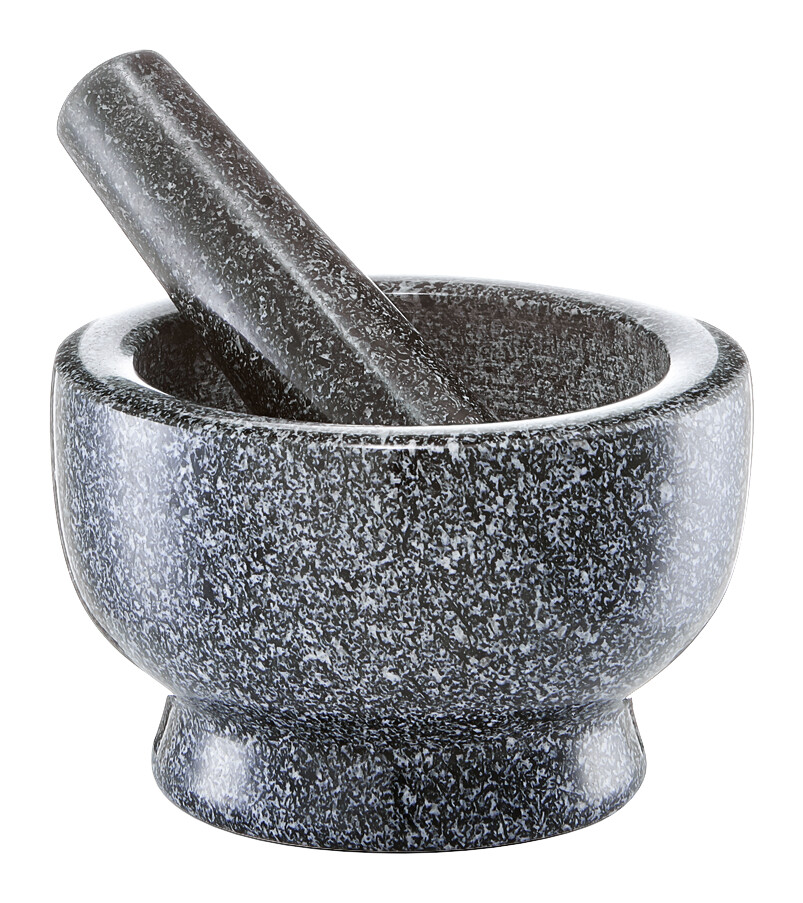 Zeller Mörser & Stößelset anthrazit Granit