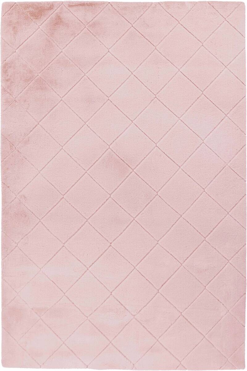 Padiro Hochflorteppich Imala 125 rosa B/H/L: ca. 80x3x150 cm