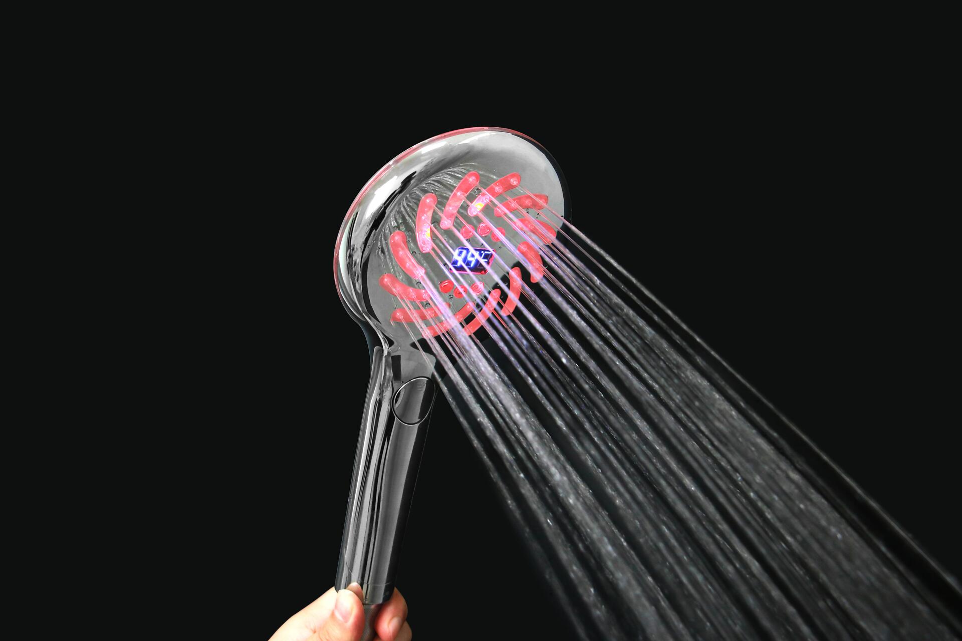 DUSCHWELL Handbrause Chrom B/H/T: ca. 13x28x3,5 cm