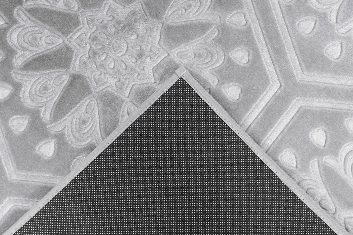 360Living Teppich Monroe grau B/L: ca. 160x230 cm