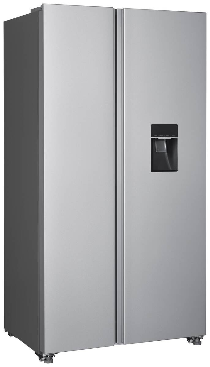 PKM Side-by-Side SBS505DNFWDDIX silber B/H/T: ca. 90x177x66 cm