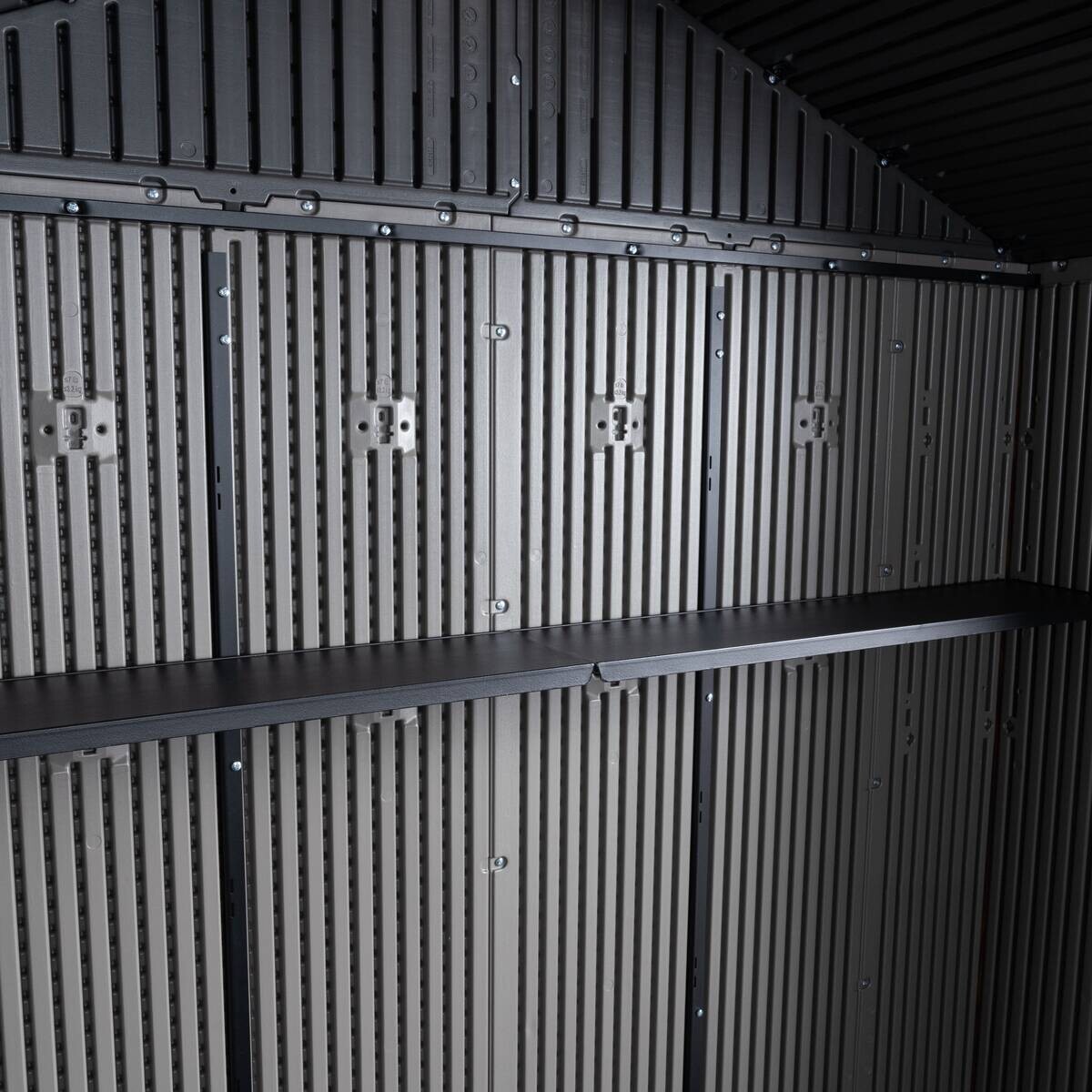 Lifetime Gerätehaus Pluto grau B/H/L: ca. 356,2x225,3x213,3 cm