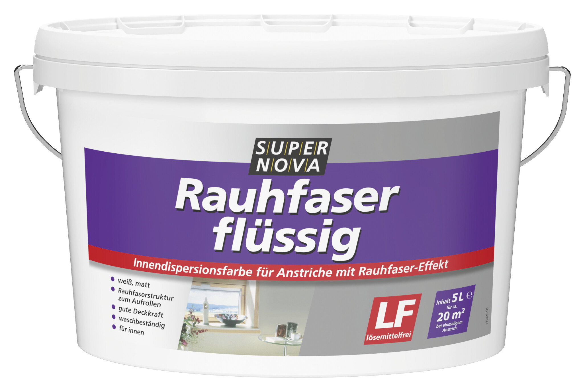 Flüssige Raufaser weiß ca. 5 l Flüssige Raufaser weiß ca. 5 l