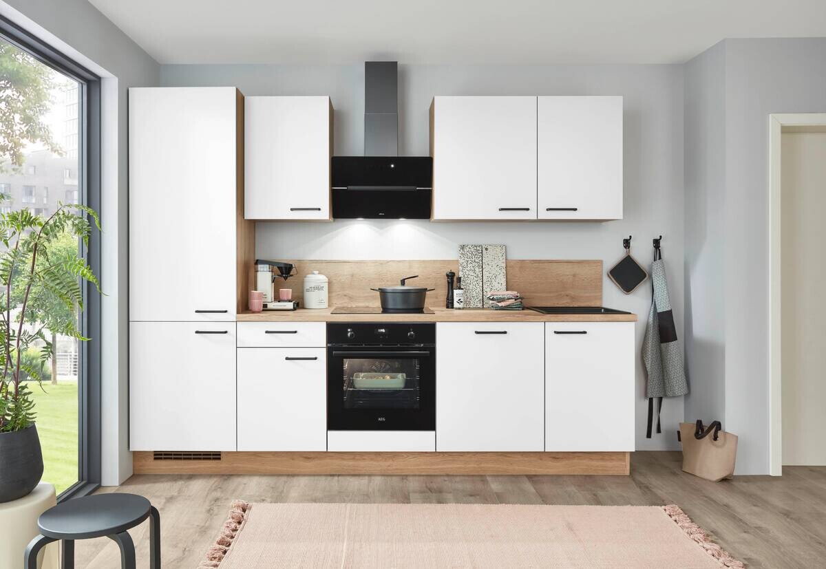 nobilia Küchenblock Speed Schilf B/H/T: ca. 280x201,6x60 cm